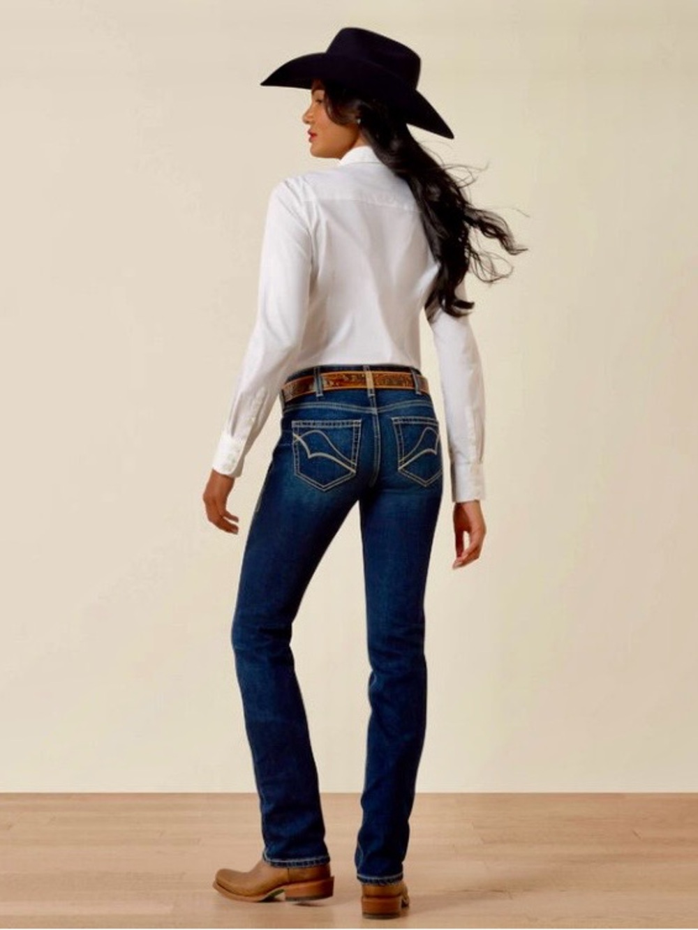 Womens Ariat Perfect Rise Acclimatize Parker Straight Leg Jeans, NWT